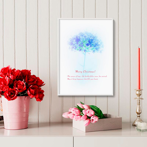 クリスマスB0サイズ◆送料無料◆インテリアポスター 送料無料】A3・A4ポスター スカンジナビア・クリスマス・新年【賑やか