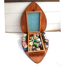 1920年代 ハート型 アメリカ ソーイングボックス 裁縫箱 その他