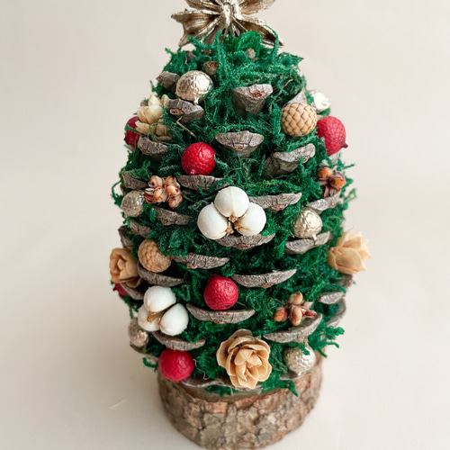 作成キット】松ぼっくりのクリスマスツリー作成キット 無料