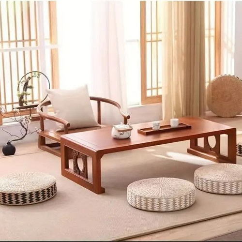 ラタン 座布団 インテリア 和風 藤編 フロアクッション 和室 おしゃれ