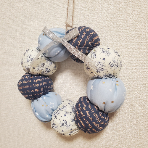 ☆クリスマス♡パフリース☆BLUE ガーランド レモネード 通販 18432410