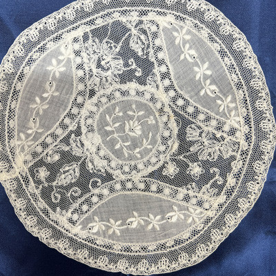 アンティーク帽子用レース飾り（No.3701）