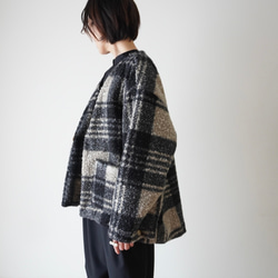 ラスト一着　LOOP YARN KNIT ジャケット・コート 5枚目の画像