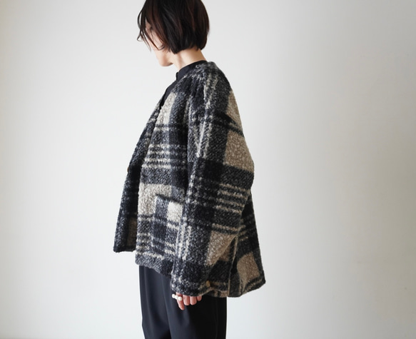 ラスト一着　LOOP YARN KNIT ジャケット・コート 5枚目の画像
