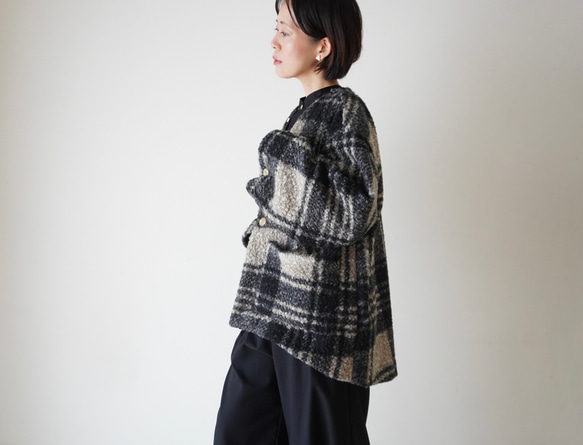 ラスト一着　LOOP YARN KNIT ジャケット・コート 12枚目の画像