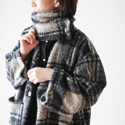 ラスト一着　LOOP YARN KNIT ジャケット・コート 16枚目の画像