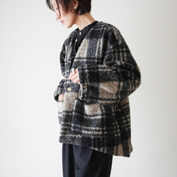 ラスト一着　LOOP YARN KNIT ジャケット・コート 4枚目の画像