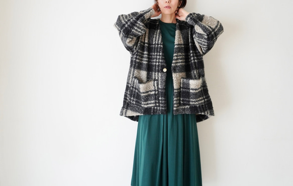 ラスト一着　LOOP YARN KNIT ジャケット・コート 20枚目の画像