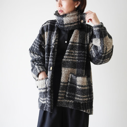 ラスト一着　LOOP YARN KNIT ジャケット・コート 17枚目の画像