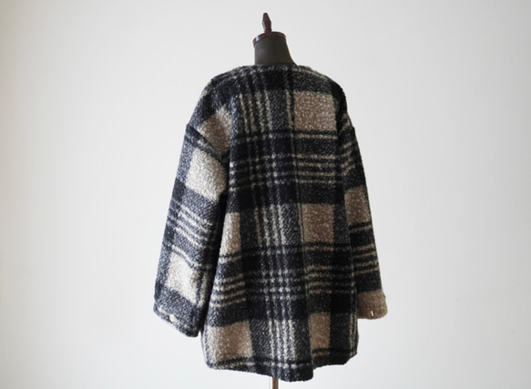 ラスト一着　LOOP YARN KNIT ジャケット・コート 10枚目の画像