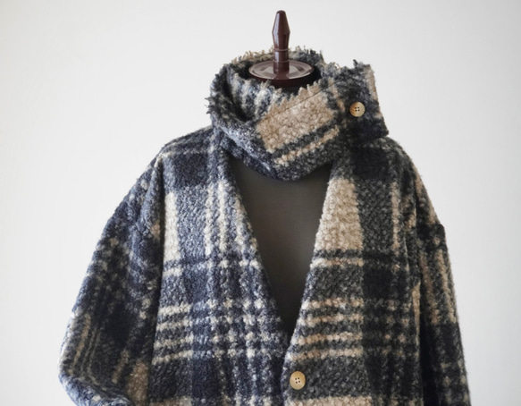 ラスト一着　LOOP YARN KNIT ジャケット・コート 6枚目の画像