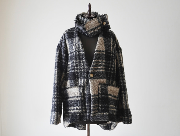 ラスト一着　LOOP YARN KNIT ジャケット・コート 7枚目の画像