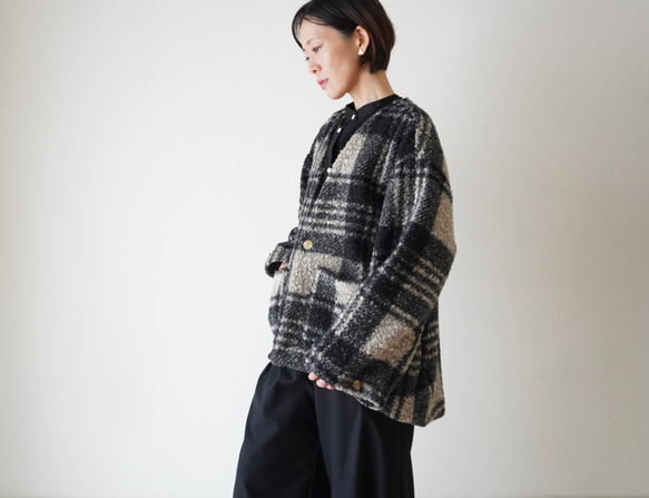 ラスト一着　LOOP YARN KNIT ジャケット・コート 11枚目の画像