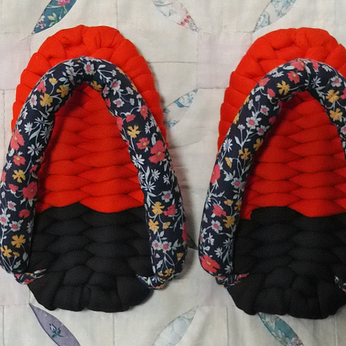 足半ぞうり[L]は靴サイズ24㎝以上の方に適している健康づくりに役立つ