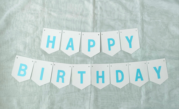 ハッピーバースデーガーランド...♪*゜ Amazon.co.jp: MUAH! バースデー Happy Birthday デコレーション