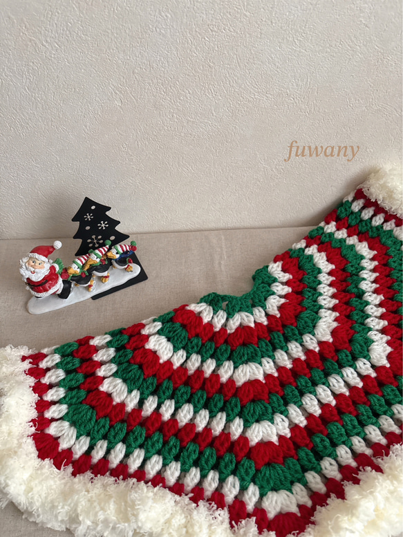 ツリースカート クリスマスカラー ⑥ カーペット・絨毯・ラグ・マット