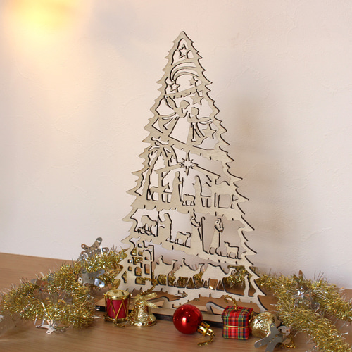 早割】【送料無料】クリスマスツリー 卓上 29cm 自由な飾りつけが