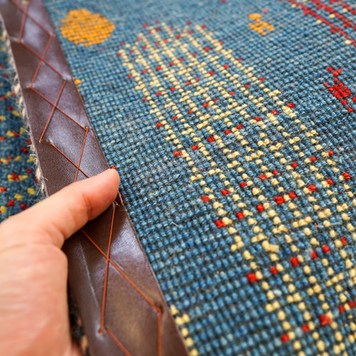 75×54cm 【ペルシャ絨毯 手織りギャッベ】アマレ族ギャッベ 75×54cm 【ペルシャ絨毯 手織りギャッベ】アマレ族ギャッベ