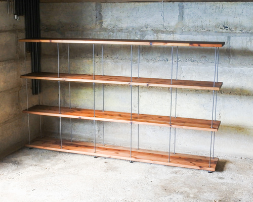 無垢材でつくったシェルフ【サイズオーダーご相談ください】 棚