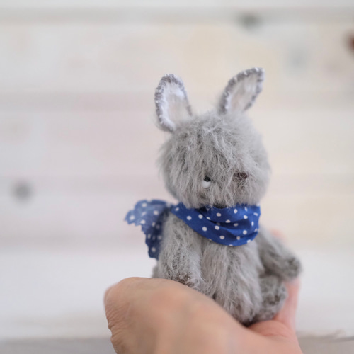サンリオ うさぎ pream 作家 テディベア ハンドメンド ぬいぐるみ ついに個展はじまりました✨15日まで開催します🧸 たくさんの