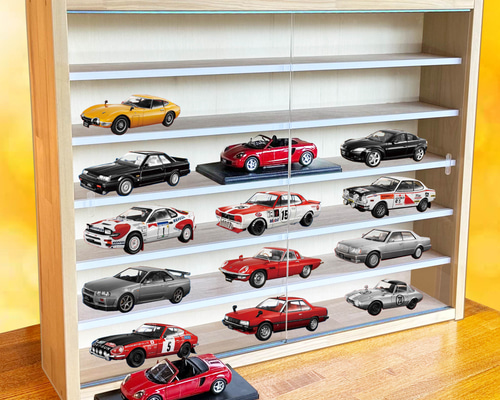 【SEAL限定商品】 ☆値下げ☆1/24 フィギュア 収納ケース ミニカー アシェット ミニカー