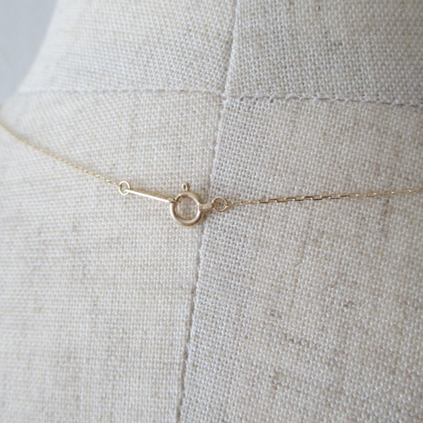 【選べる誕生石ネックレス】【K18】【K10】【受注制作】誕生石2粒、3粒、4粒・・・ネックレス　(pdn-0042)