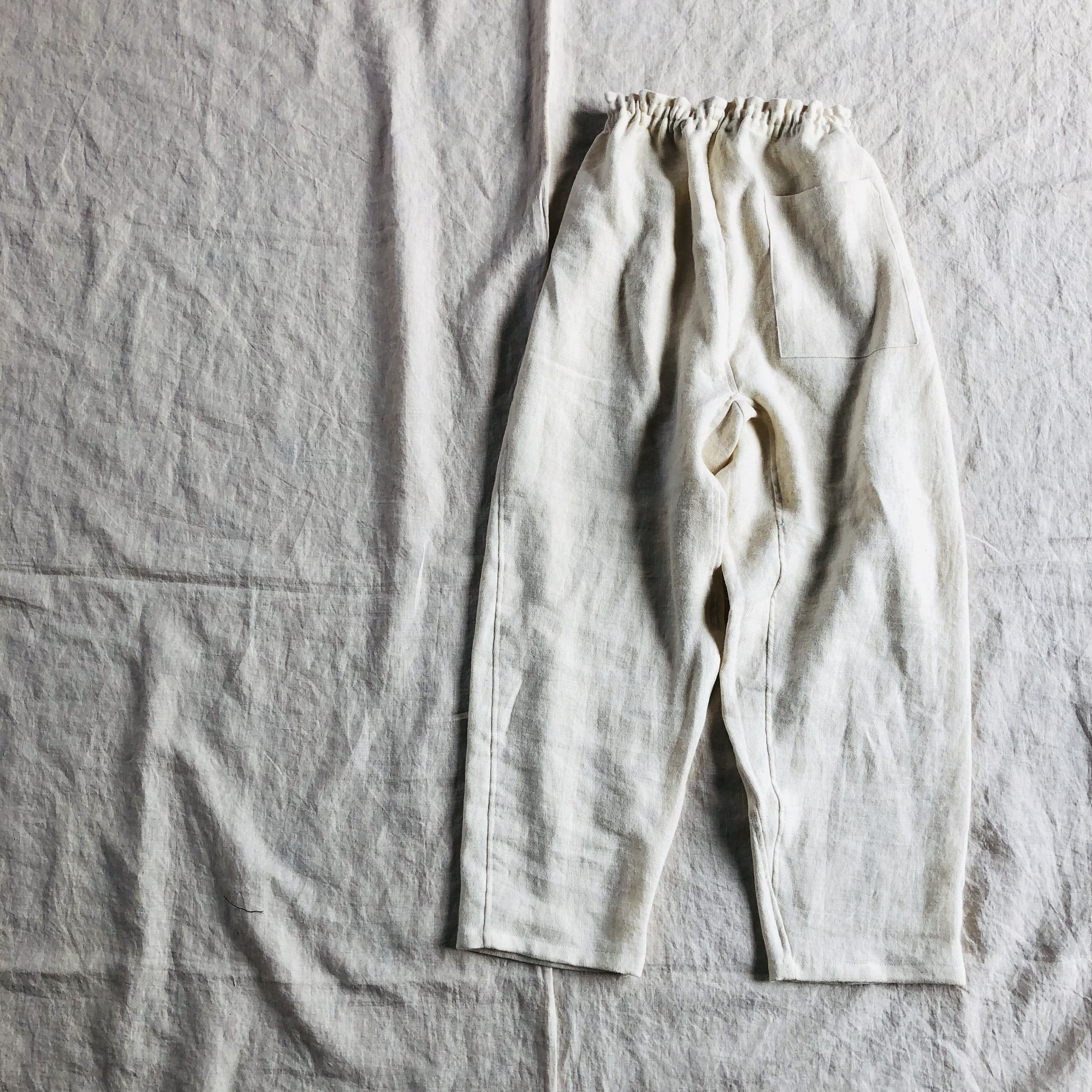 リネンウールのもんぺ　オフ