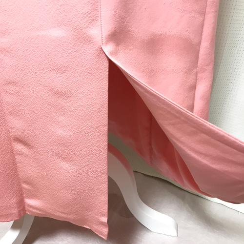 正絹】着物リメイク 汕頭刺繍の訪問着ドレス&ショールのセット
