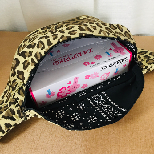 アイラ様】豹柄レオパードシンプルショルダーバッグ/ボディ
