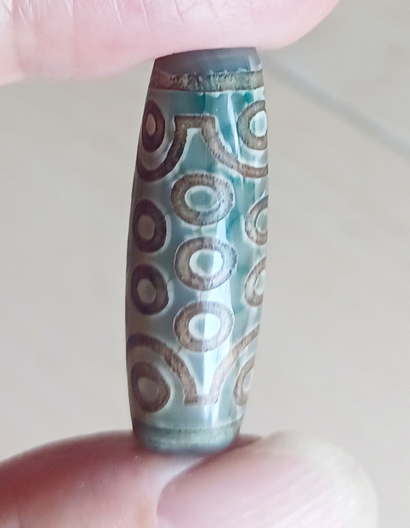 チベット 二十一眼天珠 ビーズ momobeabh 通販 18434664｜Creema(クリーマ)