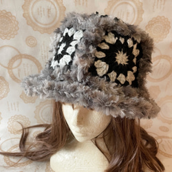 New】グラニースクエア✖️ファーのあったかバケハ⭐︎頭から温活を