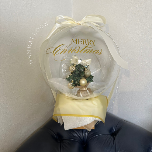 バブルバルーン【クリスマスツリー】イルミネーションライト