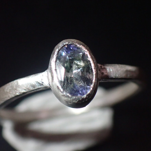 異名つきタンザナイト】マーメイド・タンザナイト・シルバーリング