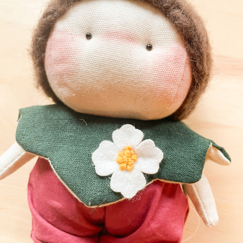 布ドール チャーム ぬいぐるみ 着せ替え人形 babu-31いちご