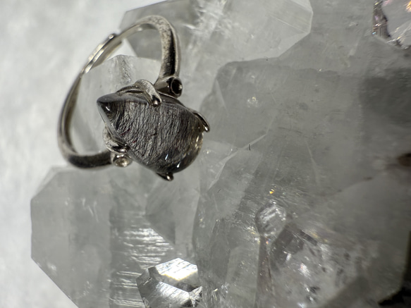 ＊monaka jewellery コレットリング＊希少石 スーパーセブン 大特価 S925 シルバー 希少スーパーセブン花火 指輪 指輪
