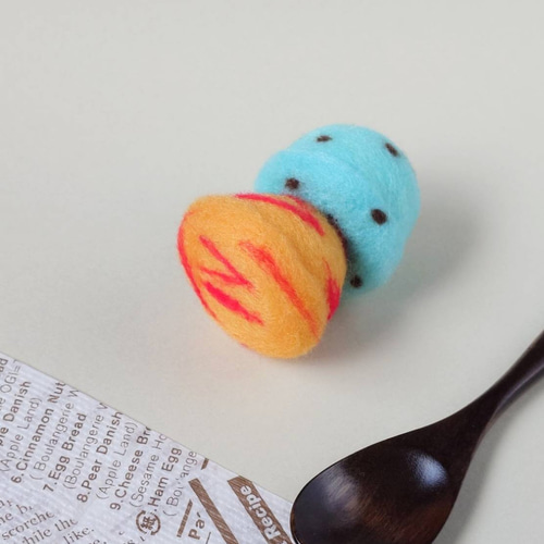 今日はどのフレーバー？恋するふわふわアイス(チョコミント＆カシス