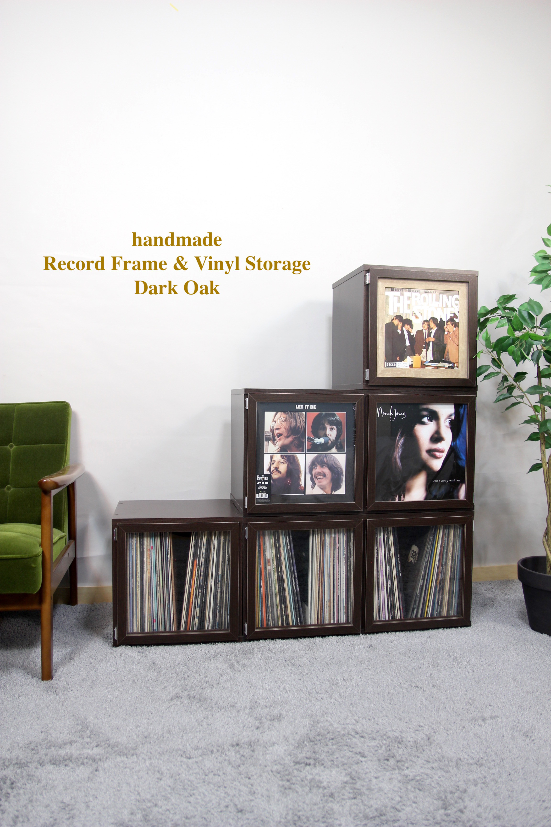 ミュージックキャビネット　アンティークラック　家具　棚　レコード