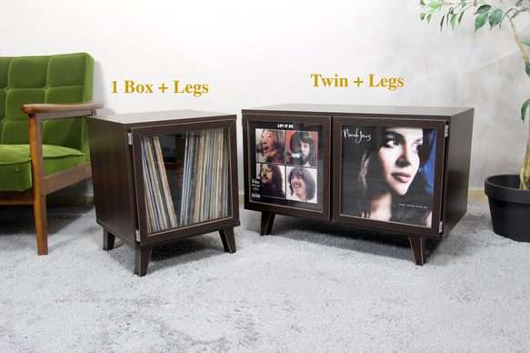 レコードディスプレイレールLP4枚用2本セットインテリアレコードラック