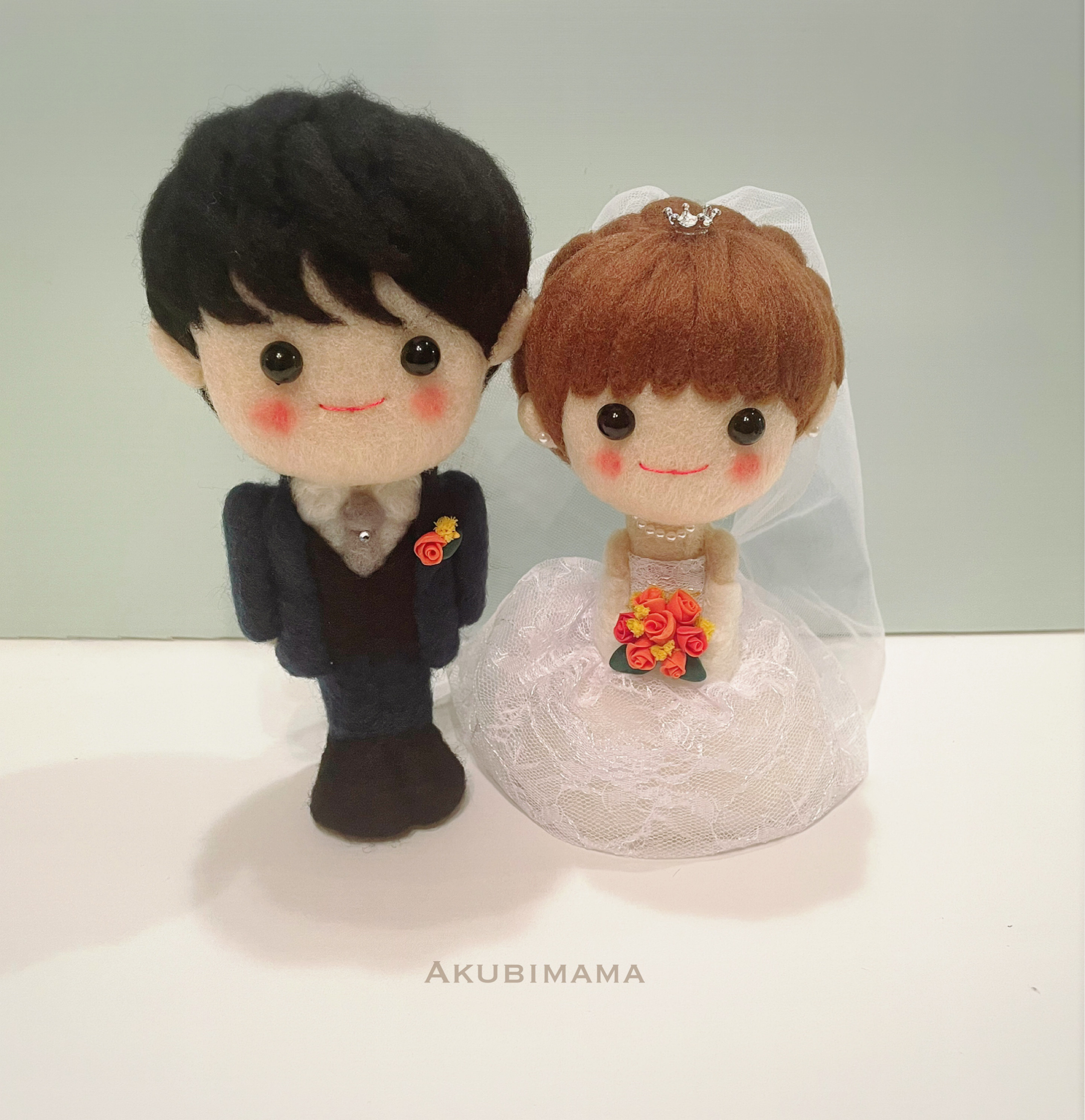 【受注製作】Akubimamaウェディングドール中サイズ
