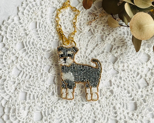【リュウキュウアカショウビン】ビーズ刺繍ブローチバッグチャーム 4f5f9555d510adeb43fb62f048bdcc