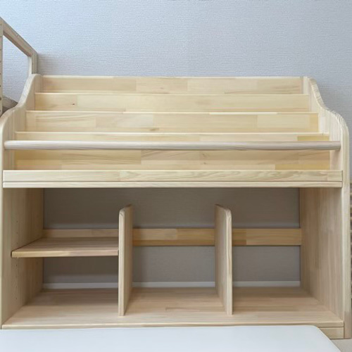絵本棚、おもちゃ棚セット 120日発送