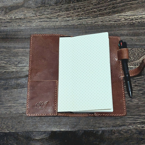 ほぼ日手帳weeks カバー 手帳カバー M's Leather 通販 18436448
