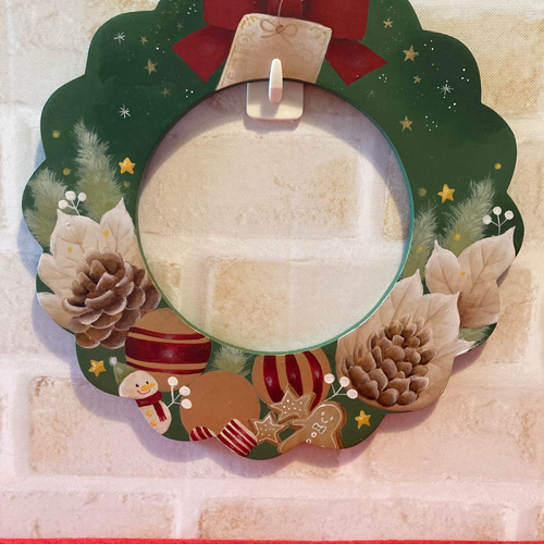 トールペイント作品【クリスマス】 ♪♪トールペイント作品♪♪可愛いクリスマスフレーム - メルカリ