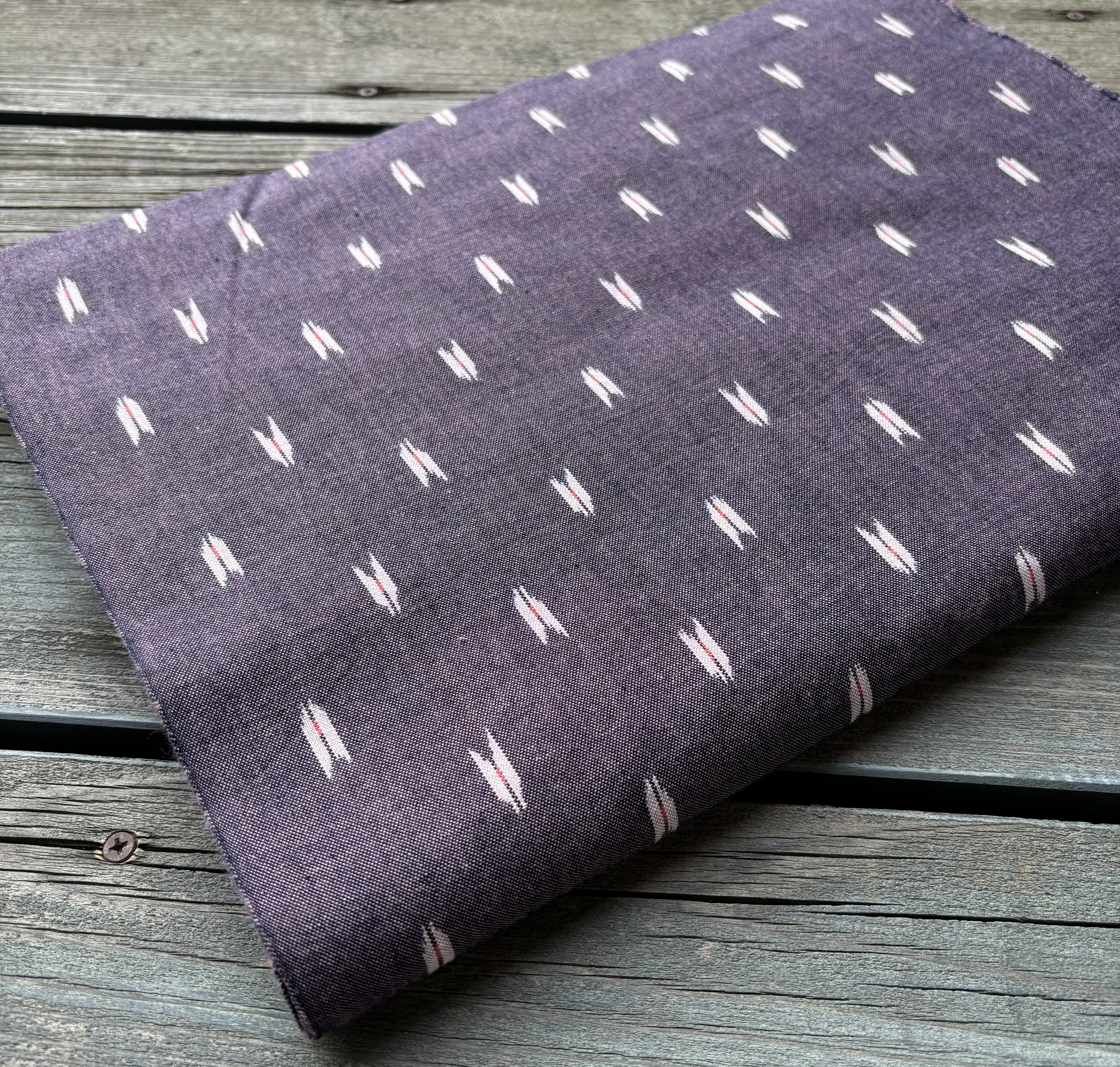 久留米かすり　2枚 久留米かすり 2枚