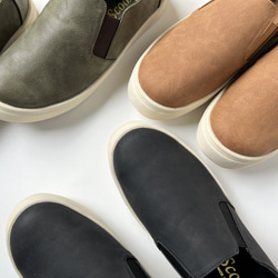 非常適合日常穿著。寬鬆側邊鬆緊帶懶人鞋 3452 第11張的照片