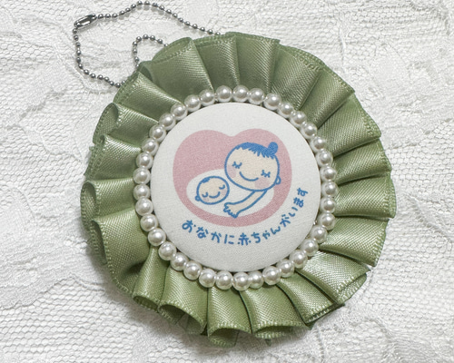 リボン マタニティロゼット マタニティマーク ロゼット 雑貨