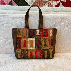 パッチワークキルトバッグ 2 トートバッグ EmmaMai 通販