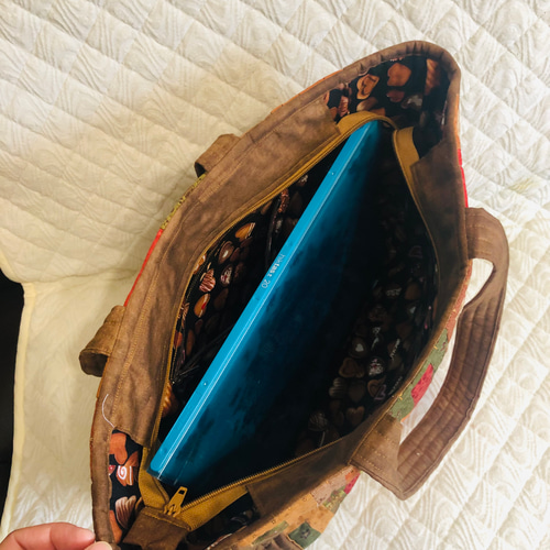 パッチワークキルトバッグ 2 トートバッグ EmmaMai 通販