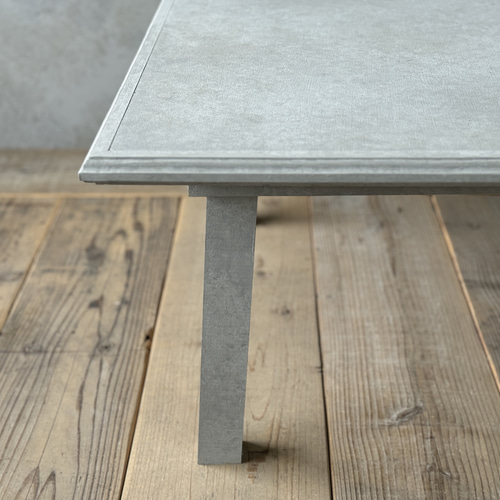 セミオーダー可能】コンクリートテーブル こたつ アンティーク ロー