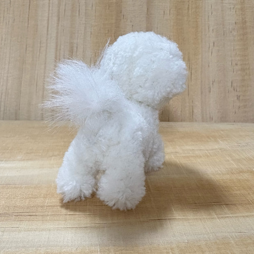 モールドール ビションフリーゼ モールアート モール人形 リアル 犬